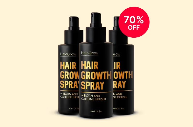 HaloGrow Hair Growth Spray - 70% off